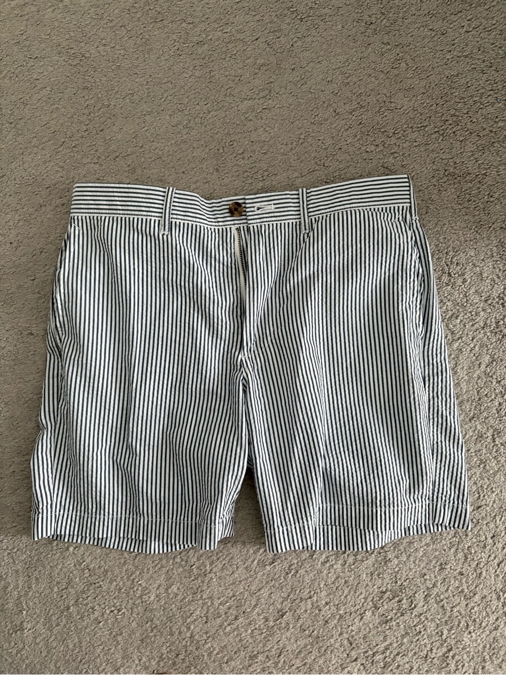 J Crew Seersucker Shorts Size 30 7 Inch Inseam